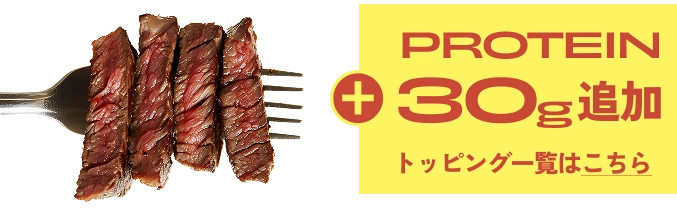 PROTEIN 30g追加